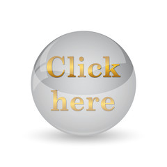 Click here icon
