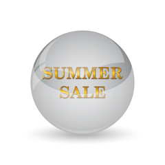 Summer sale icon