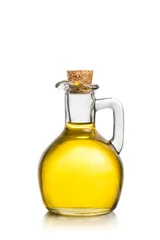 Gardinen olive oil container bottle on white background © donfiore