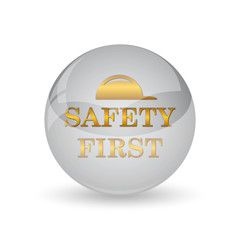 Safety first icon
