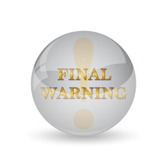 Final warning icon