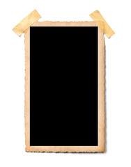 old photo instant film photography image retro