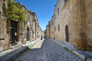 Knights street, Rhodes