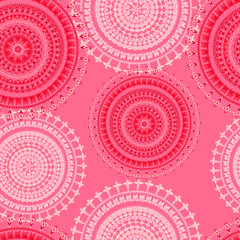 Abstract seamless background with ornaments