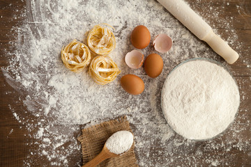 Gastronomy cooking process.