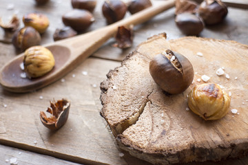 Castagne arrostite