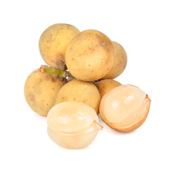 Wollongong fruit isolated on white