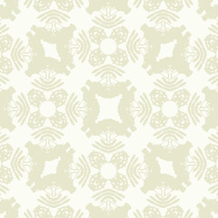 Vintage background vector with rowan berry tree branch pattern e