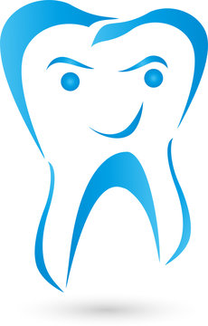 Zahn, Gesicht, Lächeln, Lachen, Zahnarzt Logo