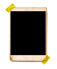 old photo instant film photography image retro