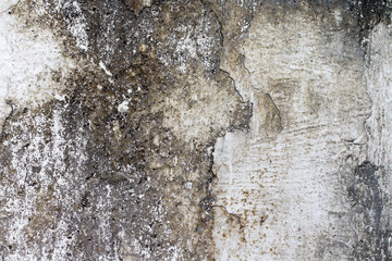 Old painted wall damage surface
