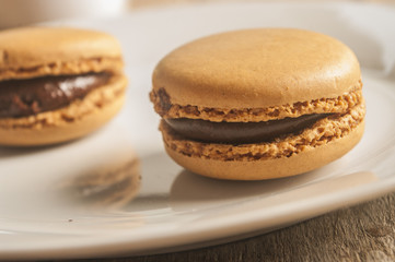 chocolate macaroon