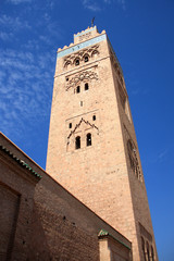 Obraz premium In the city of Marrakesh (Morroco)