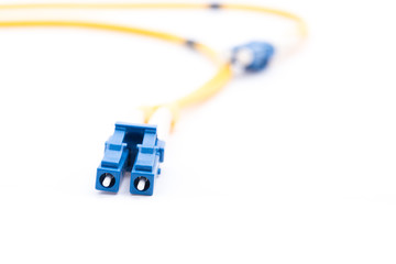 Fiber optic cables single mode LC isolated