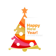 New Year and Christmas holiday elements