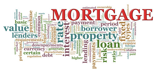 Word tags of Mortgage