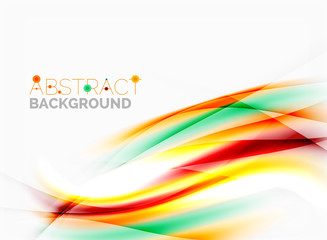 Wave abstract background