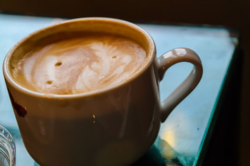 perfect cup of cappucino