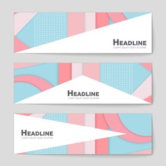 Fototapeta premium Abstract vector layout background for web and mobile app, art template design, list, page, mockup brochure theme style, banner, idea, cover, booklet, print, flyer, book, blank, card, ad, sign, sheet.