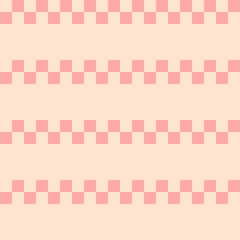 simple and seamless pixel art pattern wallpaper in pastel colours