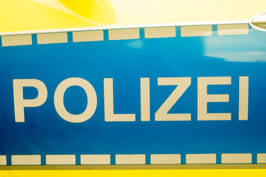 Polizeischild
