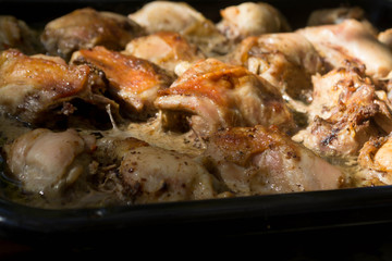 The meat from the oven 2
