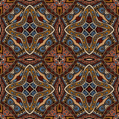 ethnic abstract indian pattern