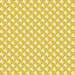 Chinese golden background vector seamless pattern