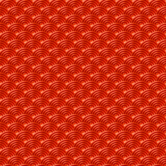 Red Chinese seamless pattern dragon fish scales simple seamless pattern Nature background with japanese wave circle pattern vector korean