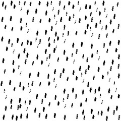 hand drawn ink patterns on the white background