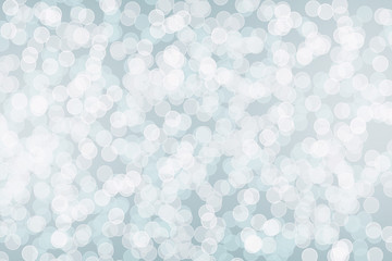 abstract background blue bokeh circles for Christmas background
