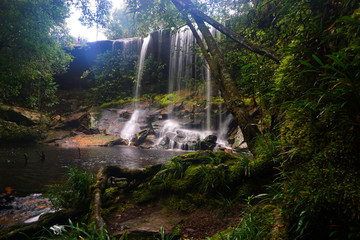 Tham Sor Nuo Waterfall in Phu Kradueng National Park, Thailand