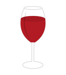 wine cup isolated icon vector illustration design