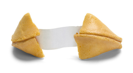 Blank Fortune Cookie