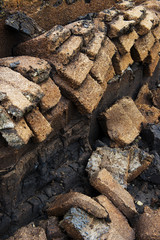 Natural peat excavation