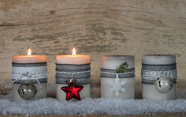 2. Advent Kerzen Weihnachten Lichter Adventszeit