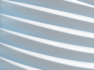 Obraz premium Abstract white Architecture Design. White Modern Background.3D rendering.