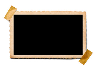 old photo instant film photography image retro