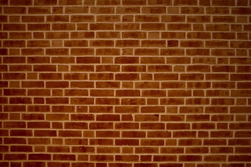 Backsteinmauer rot braun