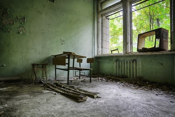 Prypjat bei Chernobyl 30 Jahre nach der Katastrophe