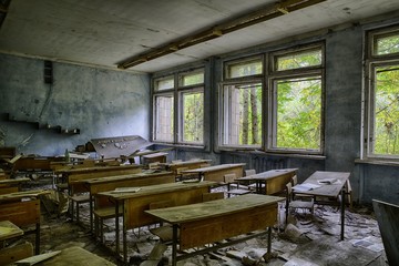 Prypjat bei Chernobyl 30 Jahre nach der Katastrophe