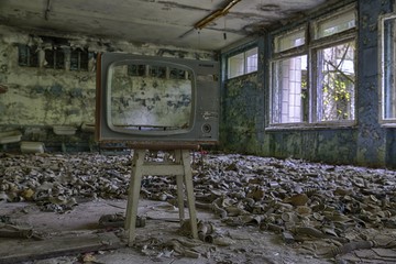 Prypjat bei Chernobyl 30 Jahre nach der Katastrophe