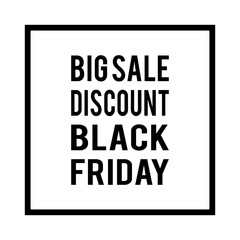 black friday sale vector template