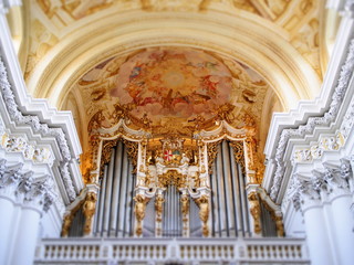 Berühmte Brucknerorgel im Stift Sankt Florian 