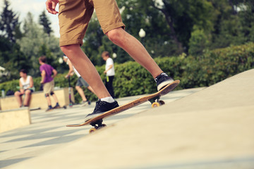 Skateboarding