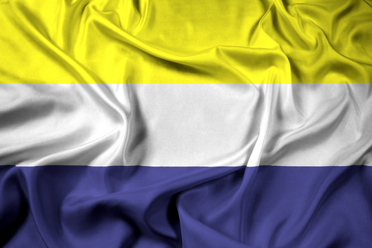 Waving Flag of Daule, Ecuador