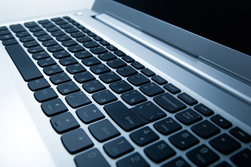 computer keyboard keys close up