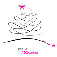 Frohe Weihnachten - Weihnachtsbaum