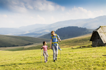 Obraz premium Hiking
