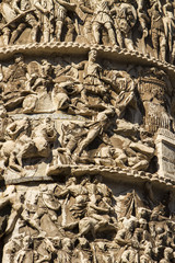 Column of Marcus Aurelius in Rome